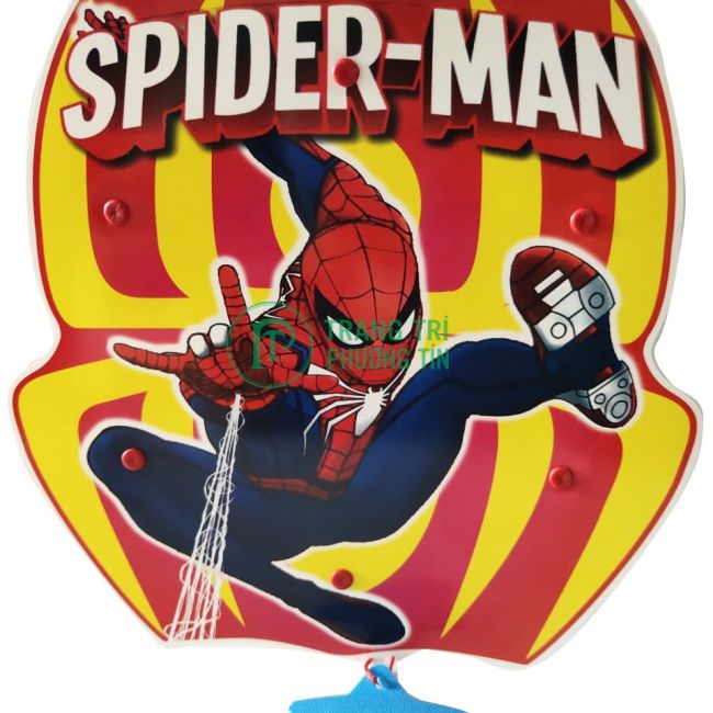 Lồng đèn trung thu bằng nhựa Spider Man