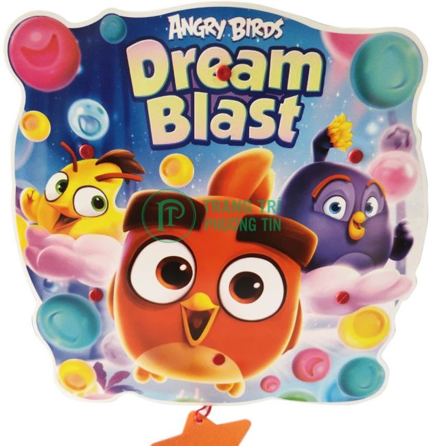 Lồng đèn trung thu bằng nhựa Angry Bird