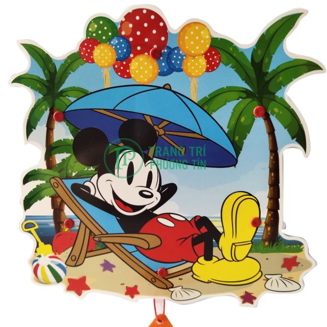 Lồng đèn trung thu bằng nhựa Mickey Mouse