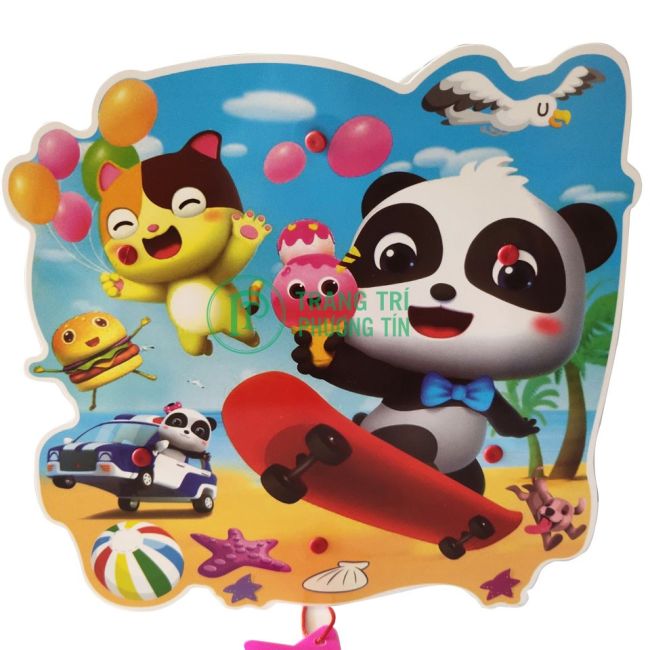 Lồng đèn trung thu bằng nhựa Panda