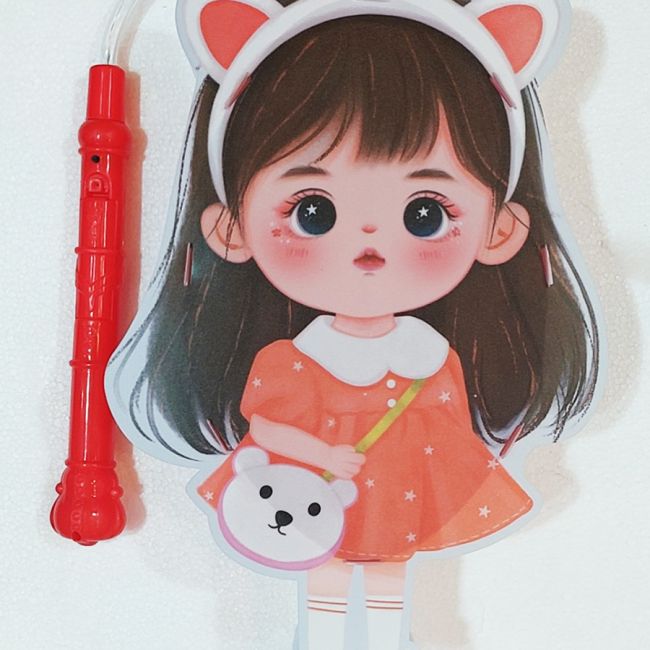 Lồng đèn chạy pin phát nhạc bé gái cute