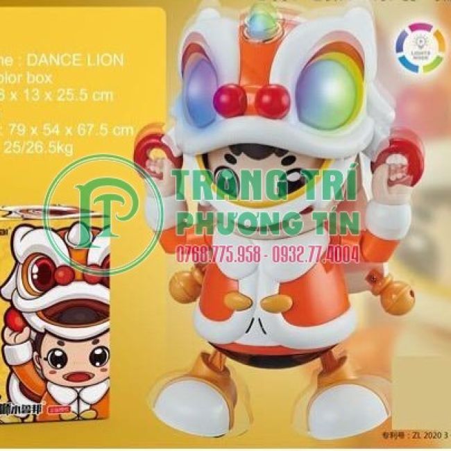 Lồng đèn pin nhạc chuyển động Lion