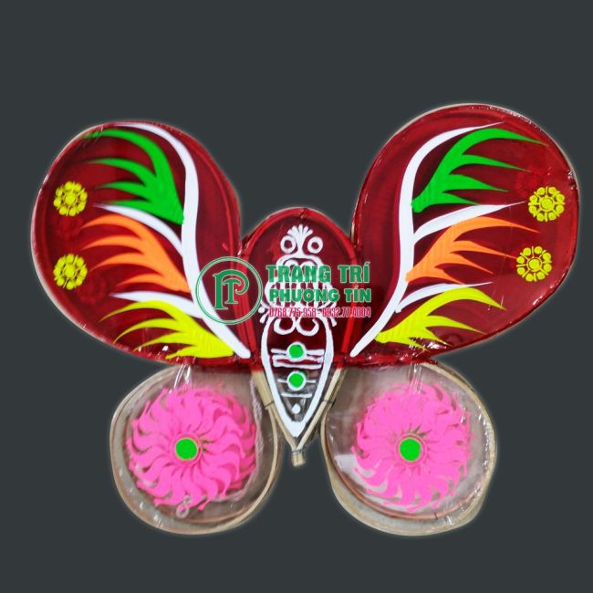 Lồng đèn giấy kiếng bươm bướm