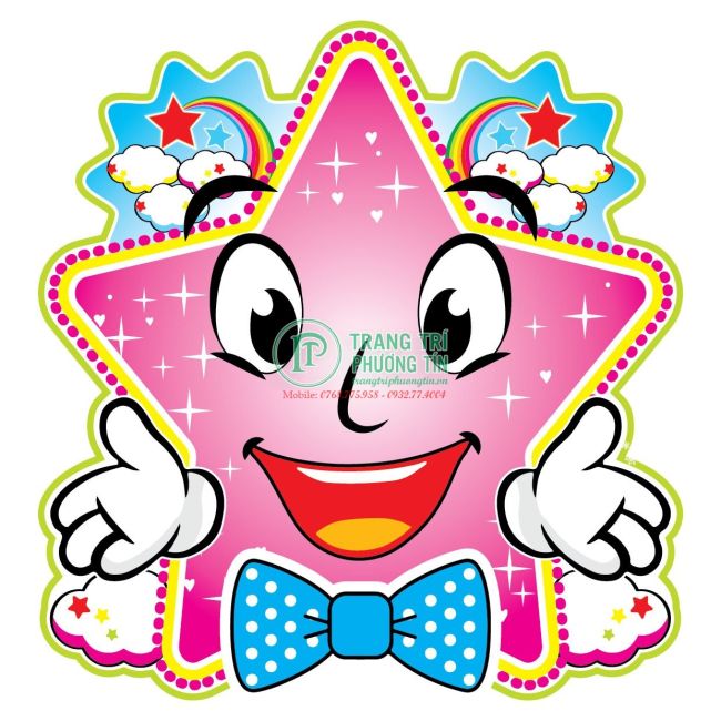 Lồng đèn trung thu ngôi sao vui vẻ