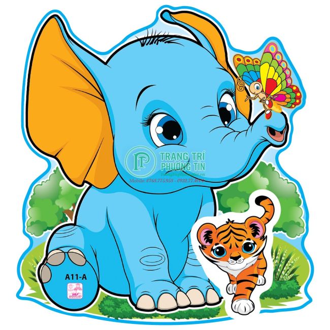 Lồng đèn trung thu voi khổng lồ