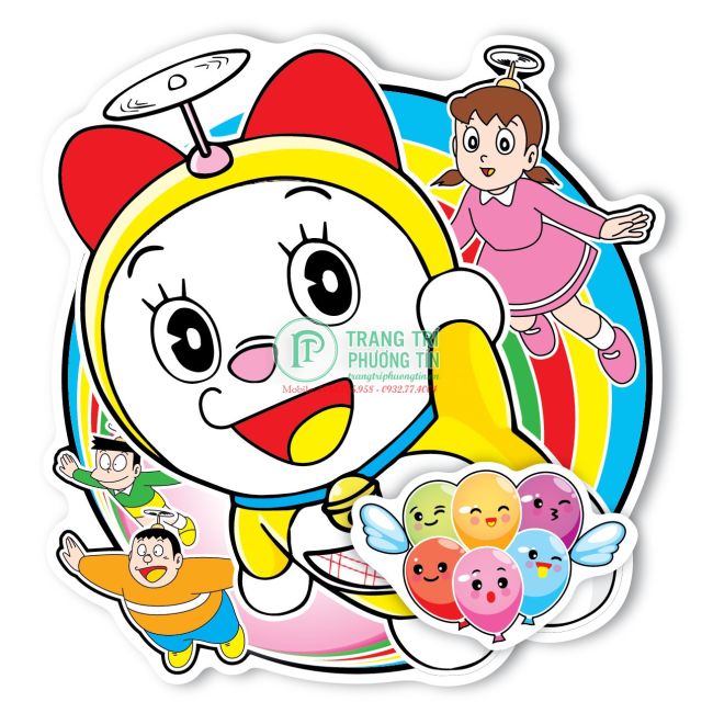 Lồng đèn trung thu Đôrêmi