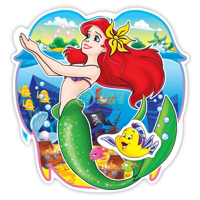 Lồng đèn trung thu nàng tiên cá