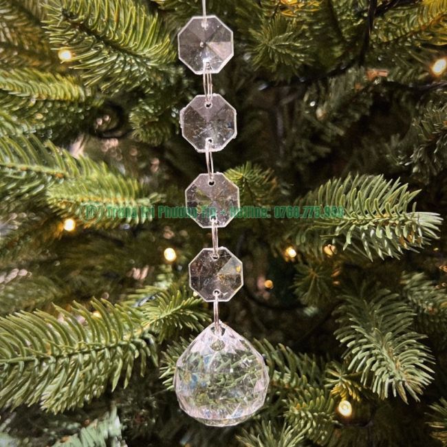 Phụ kiện trang trí Giáng Sinh hạt băng