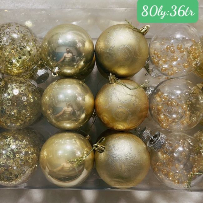 Set hộp ngọc châu 80 ly 36 trái