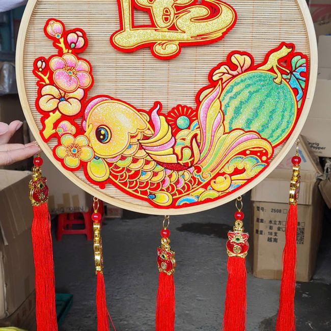 Mẹt treo tường Tài Lộc