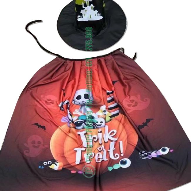Áo choàng Halloween màu