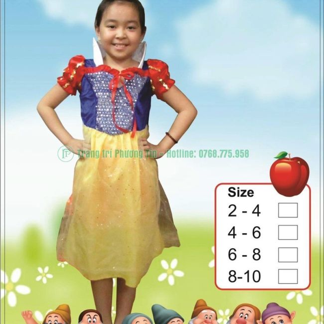 Bộ đầm Bạch Tuyết