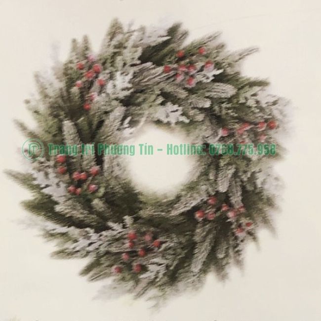 Vòng hoa trang trí Giáng Sinh