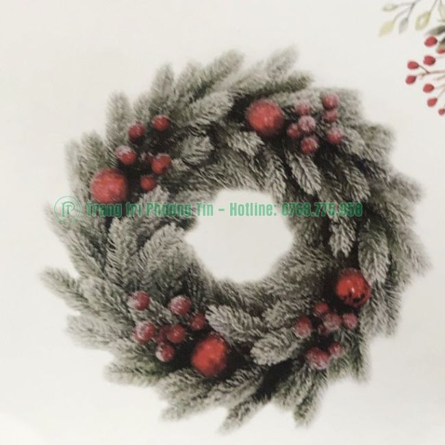 Vòng hoa trang trí Giáng Sinh