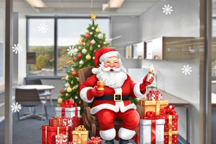 Ý tưởng trang trí ông già Noel độc đáo