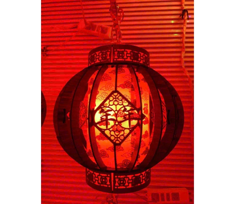 Đèn lồng trang trí chữ Niên