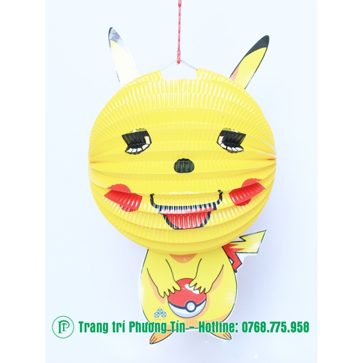 Lồng đèn giấy xếp Pikachu