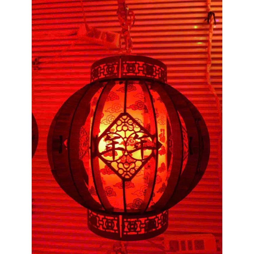 Đèn lồng trang trí chữ Niên