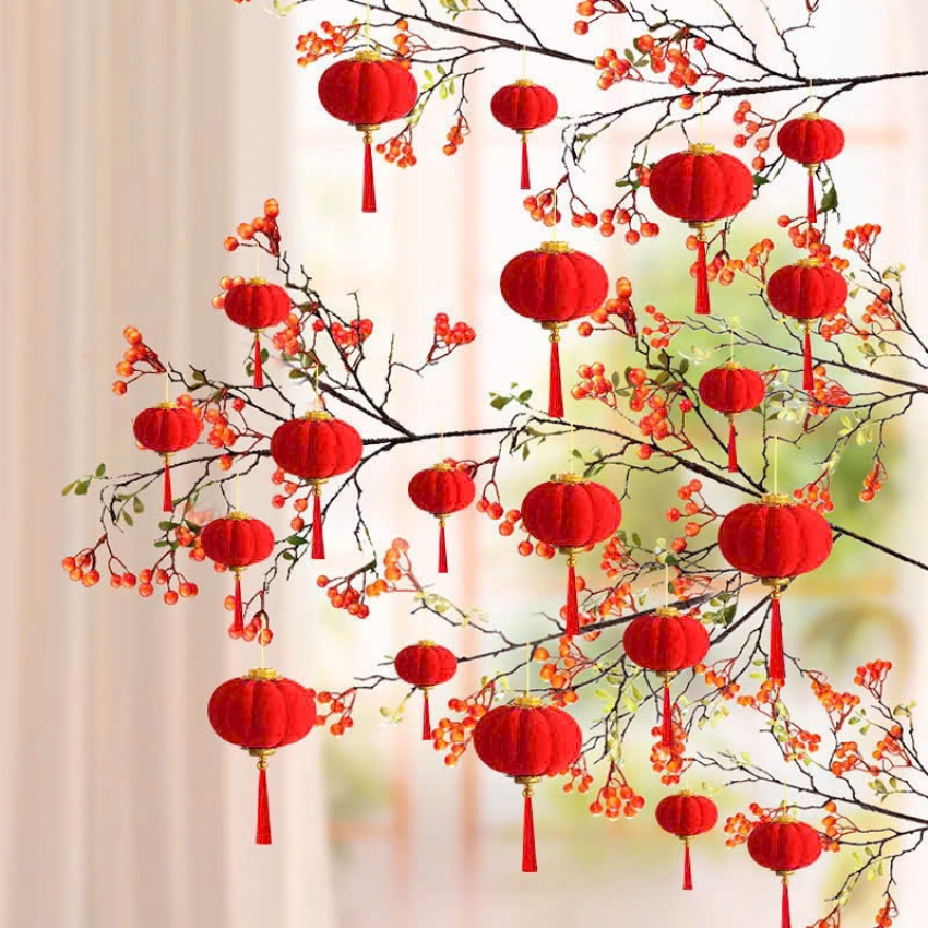 Đèn lồng đỏ mini 2