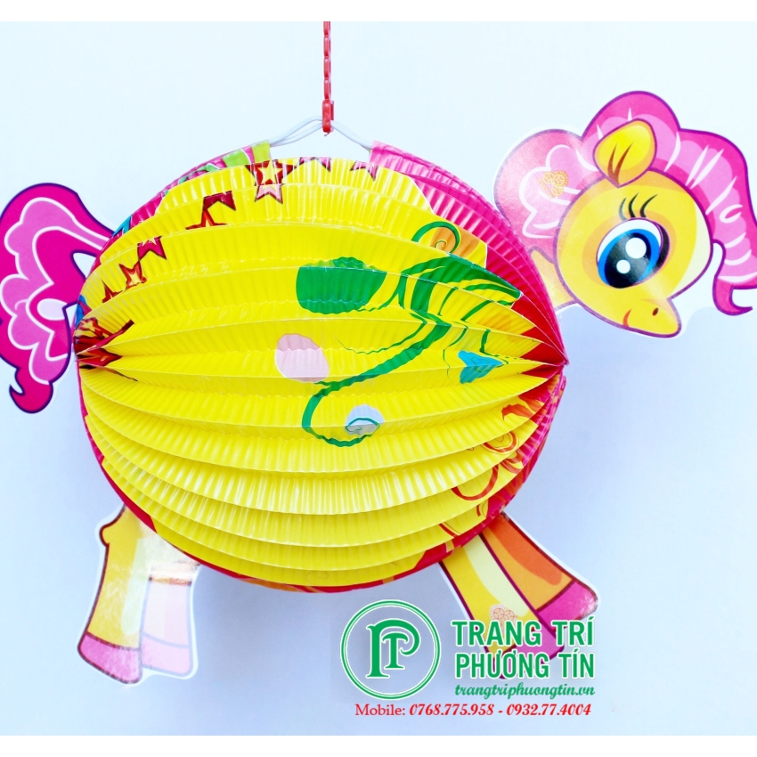 Lồng đèn giấy xếp Pony