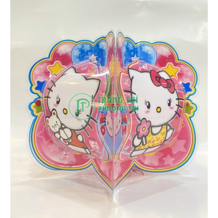 Lồng đèn nhựa kiếng Hello Kitty