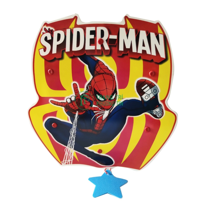 Lồng đèn trung thu bằng nhựa Spider Man