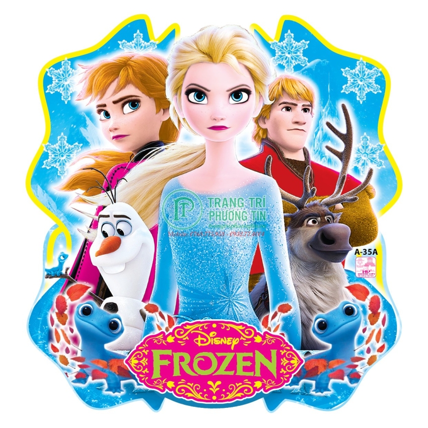 Lồng đèn trung thu hoạt hình Frozen