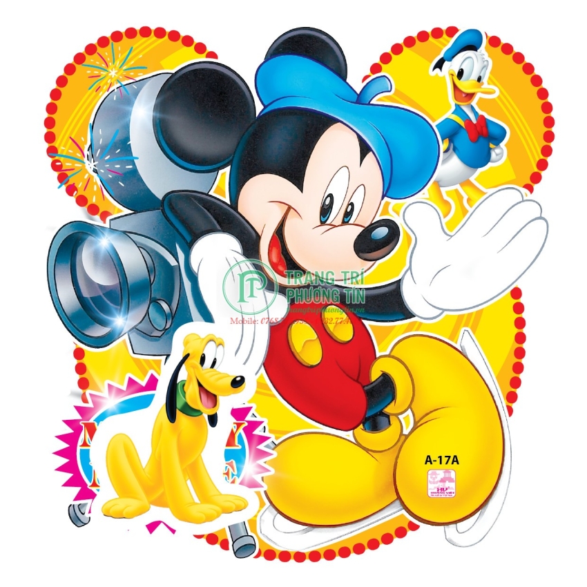 Lồng đèn trung thu chuột Mickey