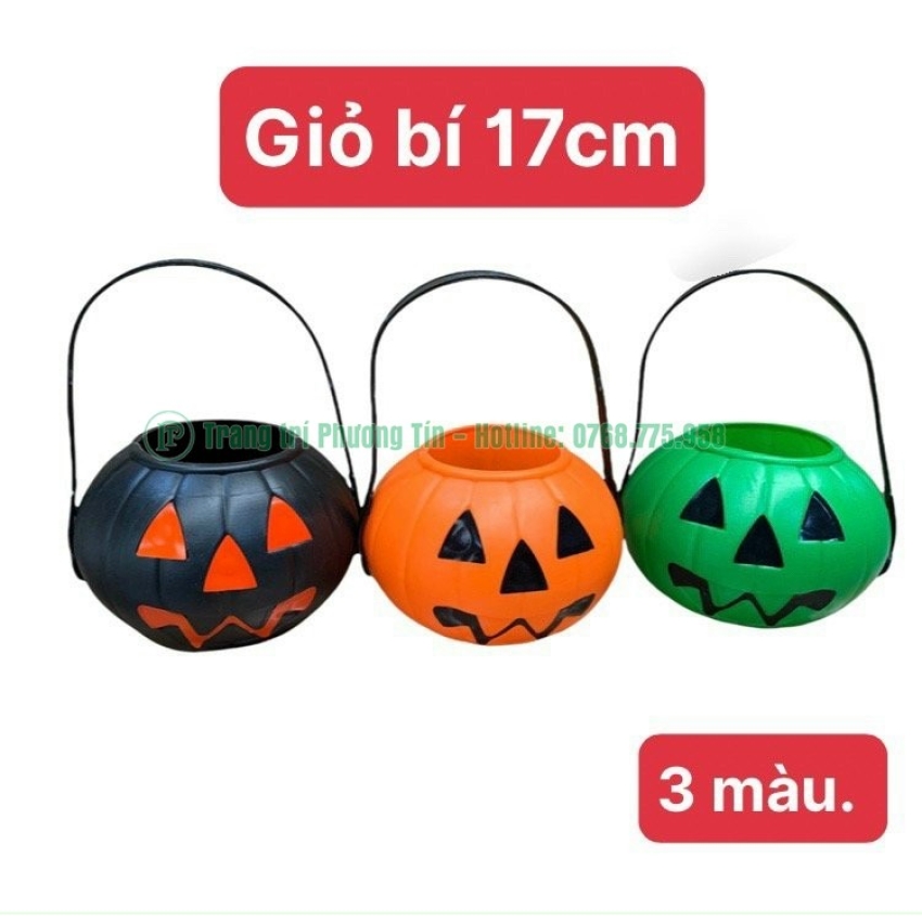 Giỏ bí ngô 17cm