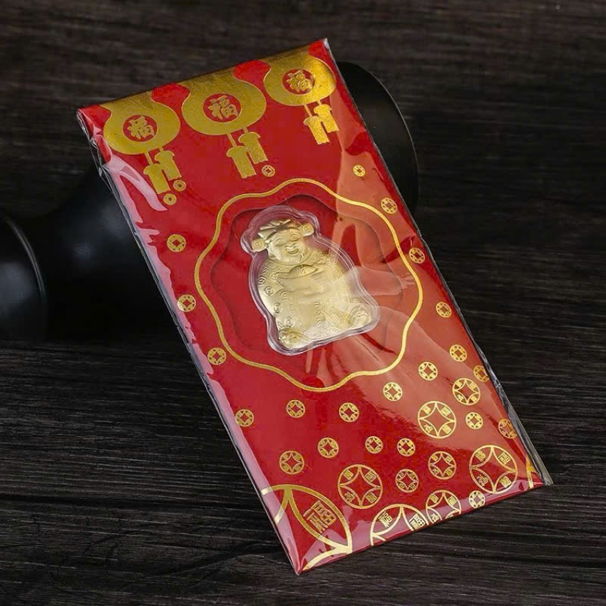 Bao lì xì thần Tài