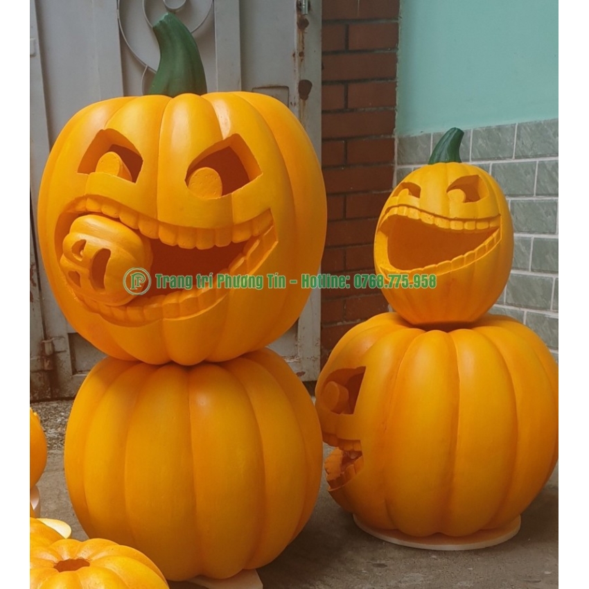 Bí ngô trang trí Halloween